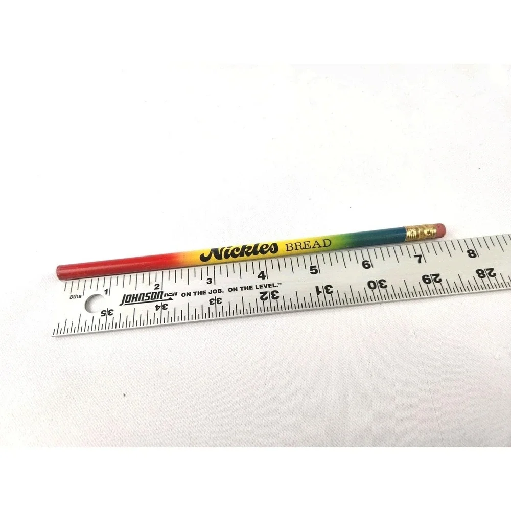 Nickles Bakery Bread Co Advertising Pencil Rainbow Gradient Promotional‎ Ohio